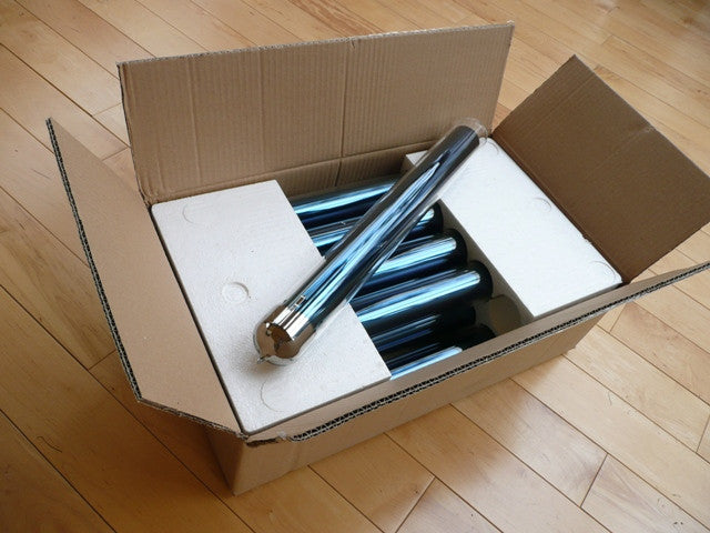 Ten Solar Vacuum Tubes